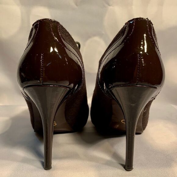 CLASSY BROWN CIRCA JOAN & DAVID LUXE TIE UP 6.5 - Picture 6 of 7